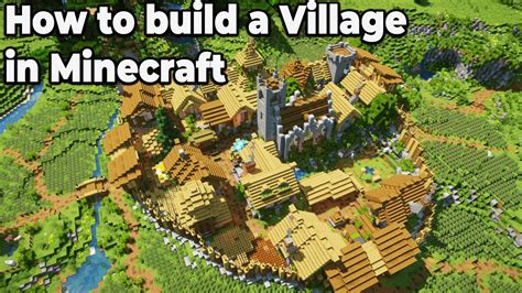 how to make your own village in minecraft|How to Build a Village in Minecraft .